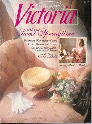 Image for Victoria Magazine, March 1991, Welcome Sweet Springtime