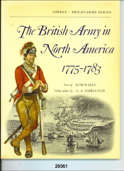 Image for The British Army in North America 1775-83