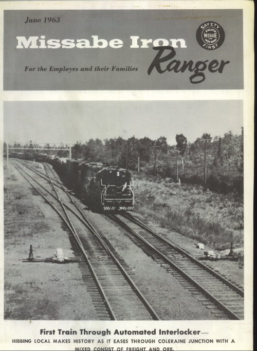 Image for Missabe Iron Ranger, June 1963 For Employees and Their Families