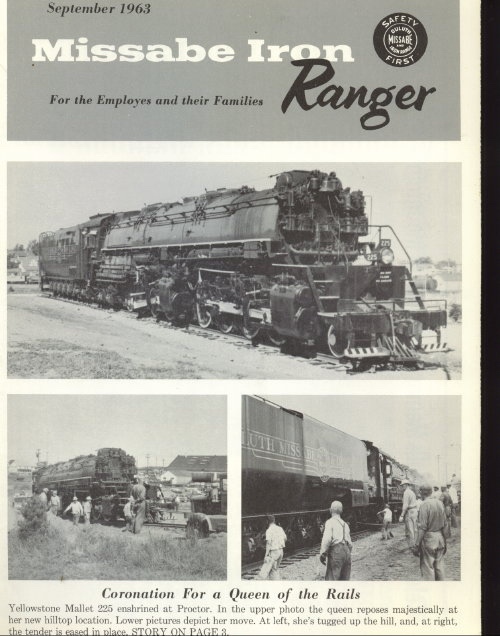Image for Missabe Iron Ranger, September 1963 For Employees and Their Families