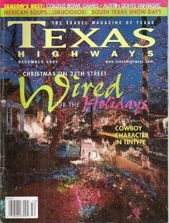 Image for Texas Highways Magazine December 2005 The Official Texas State Travel Magazine