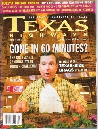 Image for Texas Highways Magazine The Official Texas State Travel Magazine July 2006