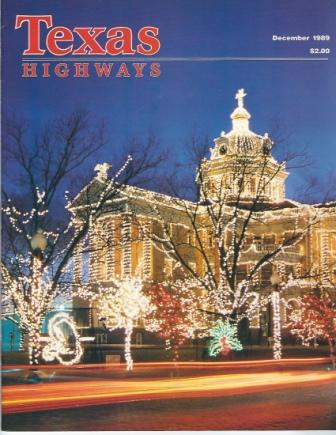 Image for Texas Highways Magazine, December 1989 The Official Texas State Travel Magazine