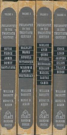Image for Philosophy In The Twentieth Century, An Anthology, 4 Vol. Set
