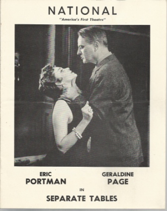 Image for Separate Tables And Table By The Window Stars of Separate Tables Are Eric Portman and Geraldine Page