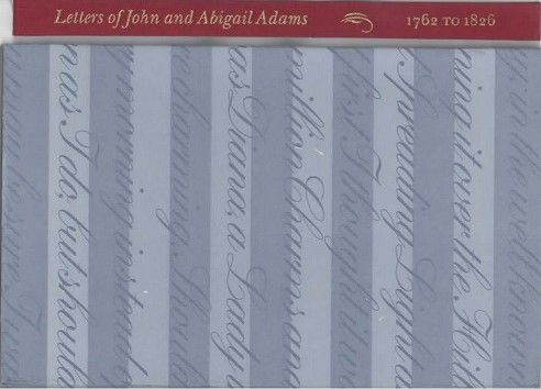 Image for Letters of John and Abigail Adams 1762 to 1826
