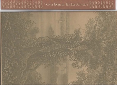 Image for Voices from an Earlier America An Anthology of Poetry Seventeenth to Nineteenth Centuries.