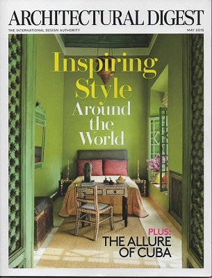 Image for Architectural Digest May 2015, Volume 72, Number 5 The International Magazine of Interior Design, Inspiring Style around the World