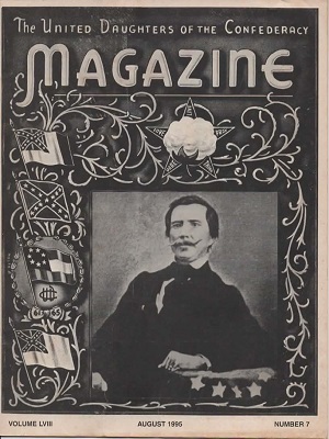 Image for United Daughters Of The Confederacy Magazine August 1995, Volume LVIII, Number 7