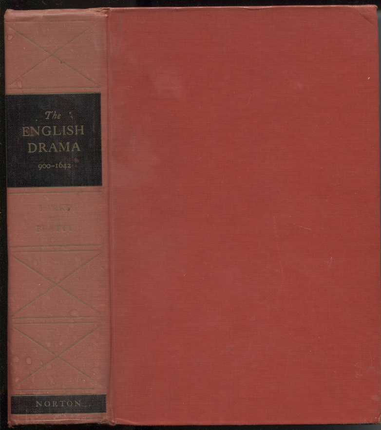 Image for The English Drama; An Anthology, 900-1642